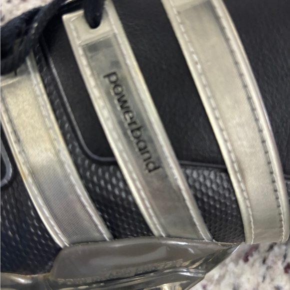 Adidas Powerband S Golf Shoes Mens Size 10.5 Black Adiwear EVG-791003 Soft Spike - Picture 11 of 11